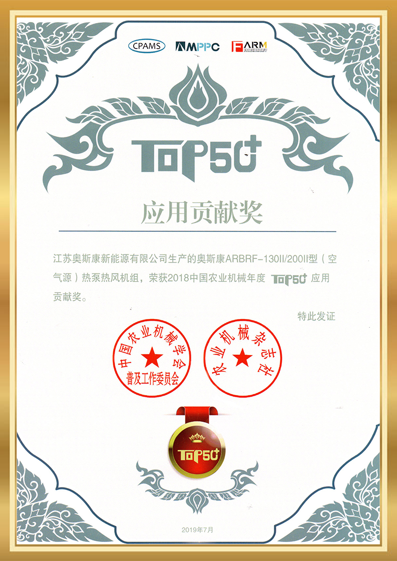 Application Contribution Award