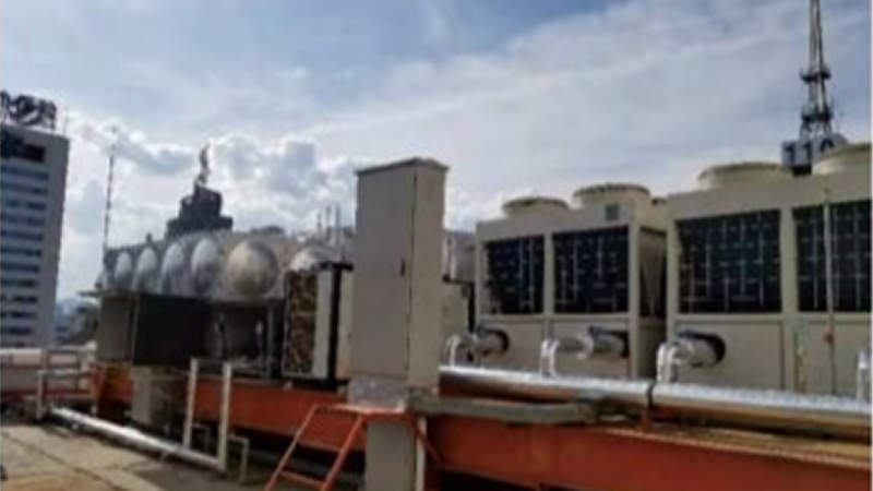 Jiamusi Crystal Orange Hotel Air Conditioning Hot Water Project