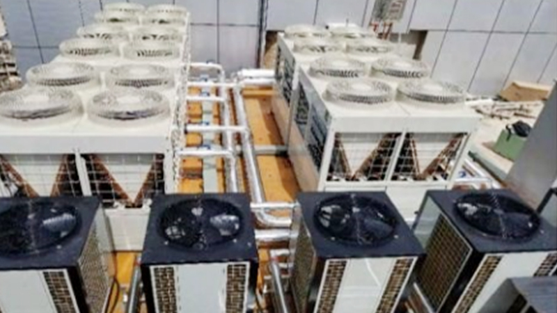 Jiamusi Crystal Orange Hotel Air Conditioning Hot Water Project